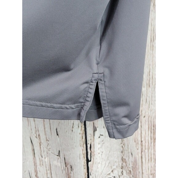 GC Men's XL Peter Millar Summer Comfort Short Sleeve Gray Polo Shirt Top EUC! - Picture 4 of 8